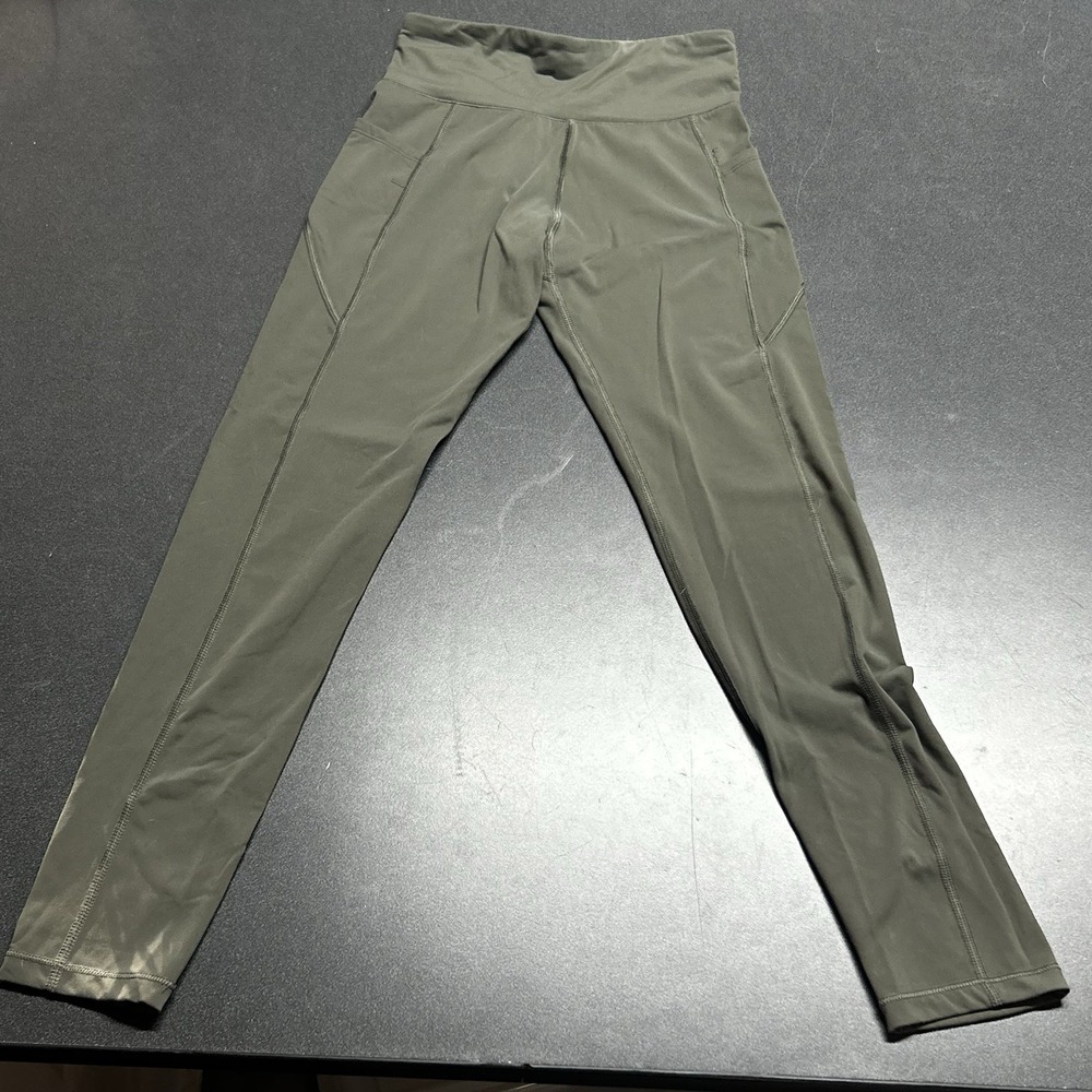 Aeropostale Green Leggings Women's Size Small EUC‎ Solid Women